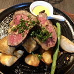 Grill & WineBar Arossa - オーストラリア穀物牛イチボのステーキ