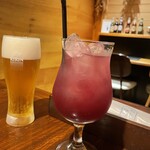 イタリア食堂Pino - ビール、レモネード