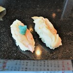 寿司栄 - 子持ち甘え＆ バイ貝