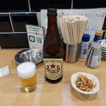 Taishuusakaba huziyama - サッポロラガーの瓶ビール。……