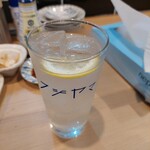 大衆酒場 富士山 - レモンサワー。
