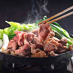 Genghis Khan (Mutton grilled on a hot plate) Teppan-yaki