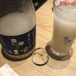 万両 - マッコリかと思ったら、日本酒。でも味わいはほぼマッコリ^_^