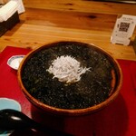 酒呑蕎食〆タグル - しらす花巻そば