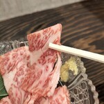 煮穴子と白ぎも - 