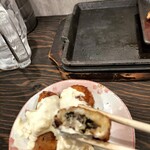 煮穴子と白ぎも - 