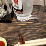 煮穴子と白ぎも - 