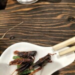 煮穴子と白ぎも - 