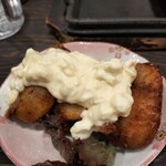 煮穴子と白ぎも - 