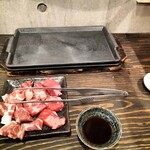 煮穴子と白ぎも - 