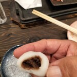 煮穴子と白ぎも - 