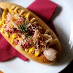 丸山珈琲  - 信州ソーセージのホットドッグ