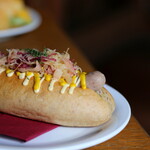 丸山珈琲  - 信州ソーセージのホットドッグ