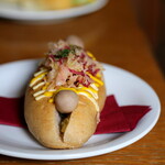 丸山珈琲  - 信州ソーセージのホットドッグ
