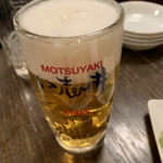 Yakitori Dokoro Ishii - 生ビール頂き