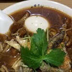 Rock’anDo - 秋刀魚なめこそば＋味玉