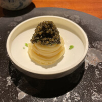 TACUBO - キャビアと白海老のカッペリーニ