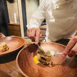 アカ - 毛蟹のパエリヤ