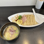 麺処まるは RISE - 「クリーミー貝出汁塩つけ麺」950円