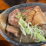 Uwasanokono Kushi Katsu Ano Oden Hakata Ekimae Kurabu - どて焼きセット(880円)のどて焼き