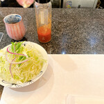 とんかつ マンジェ - キャベツのコールスロー