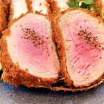 とんかつ マンジェ - 特上ヘレとんかつ