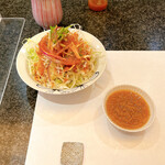 とんかつ マンジェ - キャベツのコールスロー