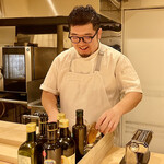 パルコ フィエラ - 楽しそうに夢を語る中條シェフ♫