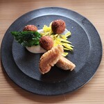 さじこよみ - 大豆のファラフェル・いちじくのフリット