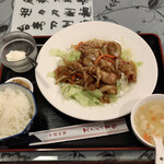 王さんの菜館 - 生姜焼き 800円