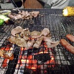 駅の宿　ひらふ - 夕食（ラム肉）