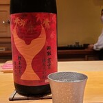 鮨 さかい - お酒⑤酔鯨　純米大吟醸　高育秋あがり(高知)
      米品種:高知県産吟の夢100%、精米歩合:55%