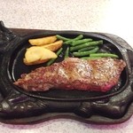 ステーキハウス８８ 辻本店 - ALL TIME ￥1000　Ａランチポタージュスープ、サラダ、アフター冷レモンティー付き