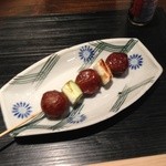 付き出し（榛名地鶏団子）