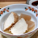 新菜しもん - 大根と厚揚げの炊いたん！お袋の味！