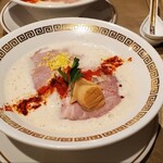 鯛白湯らーめん ○de▽ - 