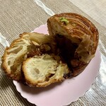 パンやきどころ RIKI - マルコナアーモンドとメープルデニッシュ ¥300