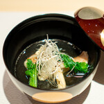Edomaezushi Sushifuku - キンキと松茸のお椀