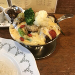 トマト - チキンカレー