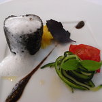 レストラン タテル ヨシノ 銀座 - 本日の魚料理　コチ