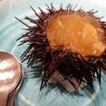 俺の割烹 銀座本店 - 雲丹の伊勢海老ゼリーかけ