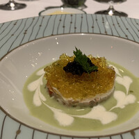 シェ・イノ - ズワイガニのアボカドクリームソース キャビア添え 2022.9