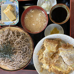 Masudaya - カツ丼そばセット 1,100円