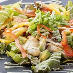 かんきち - 料理写真:タコとアボカドの彩りサラダ