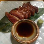 味人 - 和牛サーロインのわさび醤油  1000円