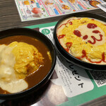 Kokoiro Kafe - クリームチーズのフォンデュ（S）とパンダ（M）