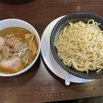 麺匠 大黒 - 味噌つけめん 中盛 極太麺 980円^ ^ お腹いっぱい♪