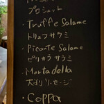 JOEAT CAFE - 黒板メニュー