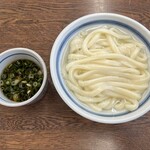 長田うどん - 釜揚げうどん小（350円）