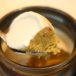 文明堂 カフェ - 日之影栗のプリン